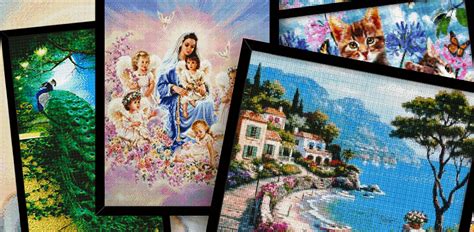 Ukážka procesu diamantového maľovania