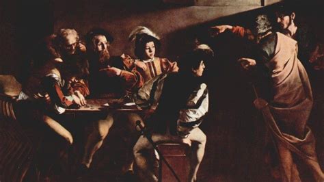 Povolanie svätého Matúša od Caravaggia