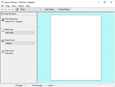 Ukážka rozhrania aplikácie Canon Creative Park s rôznymi šablónami