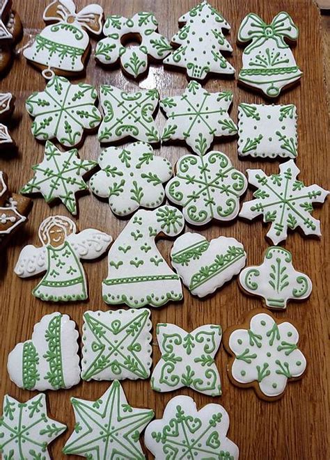 Ilustrácia medovníkov rôznych tvarov