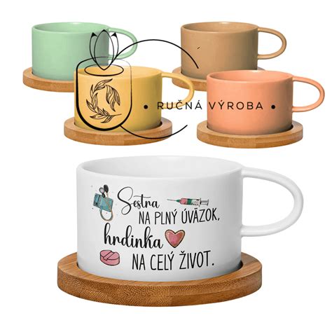 hrnček s vtipným nápisom pre sestričku