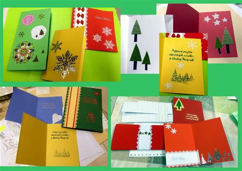 Rôzne typy vianočných pohľadníc - tradičné, moderné, s vianočnými motívmi