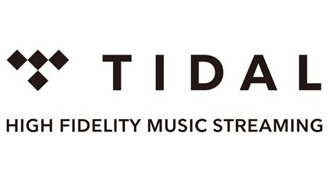 Ikona streamovacej služby TIDAL s ukážkou rozhrania a playlistov