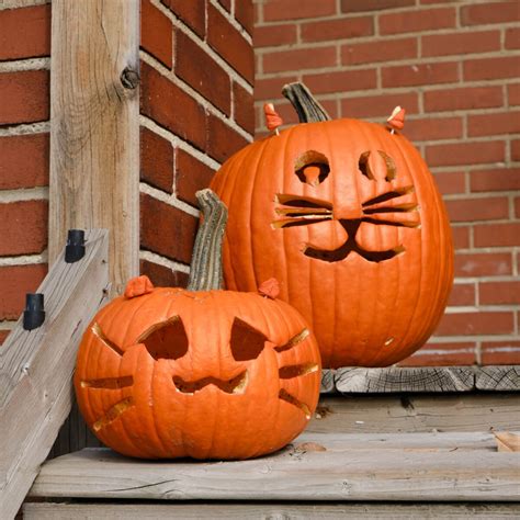 rodiny vyrezávajúce tekvice na Halloweenskom podujatí