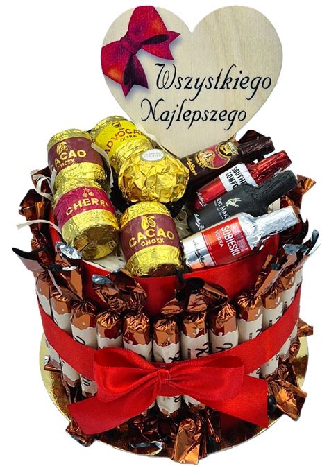 Obrázok s výberom meninových darčekov (napr. hrnček, fľaša, sladkosti)