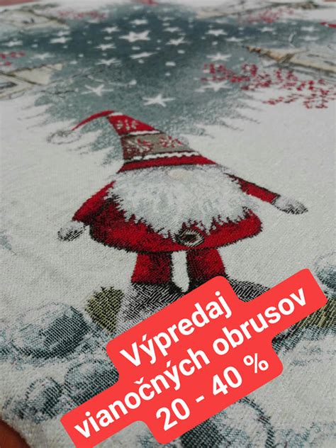 Štruktúra rôznych veľkostí a tvarov vianočných obrusov