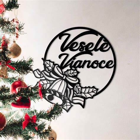 Vtipná vianočná ilustrácia alebo grafika s nápisom