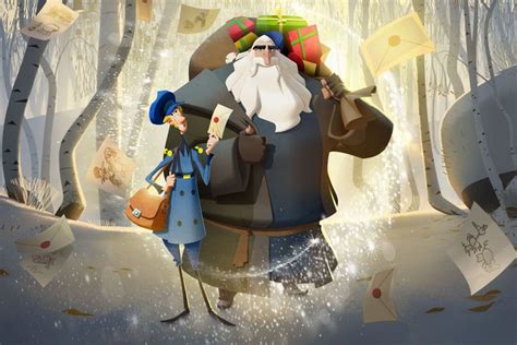 ilustrácia starého muža v zimnom prostredí, evokujúca atmosféru vianočných príbehov