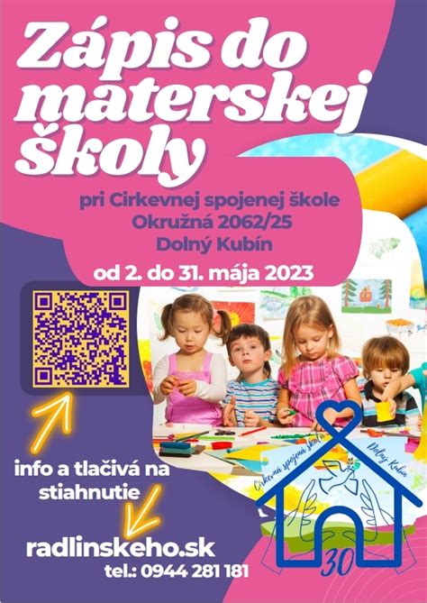 infografika s cieľmi materskej školy