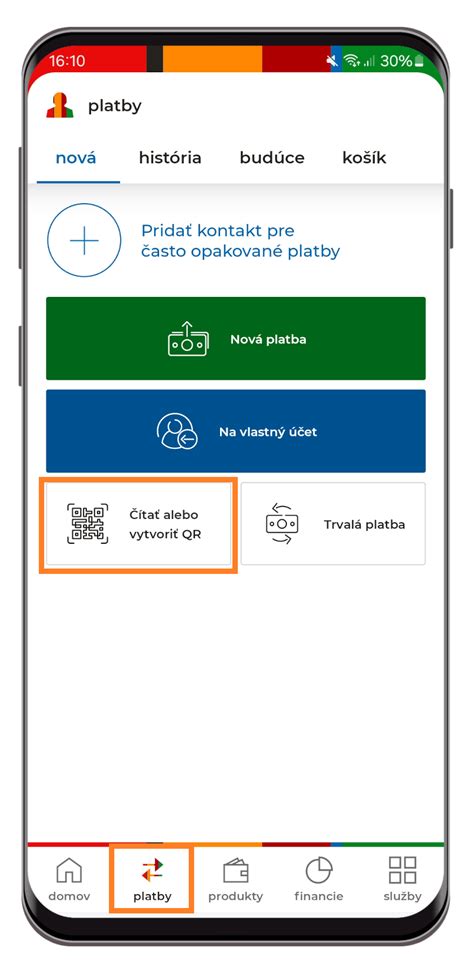 Infografika s platobnými údajmi a QR kódom pre rýchlu platbu.