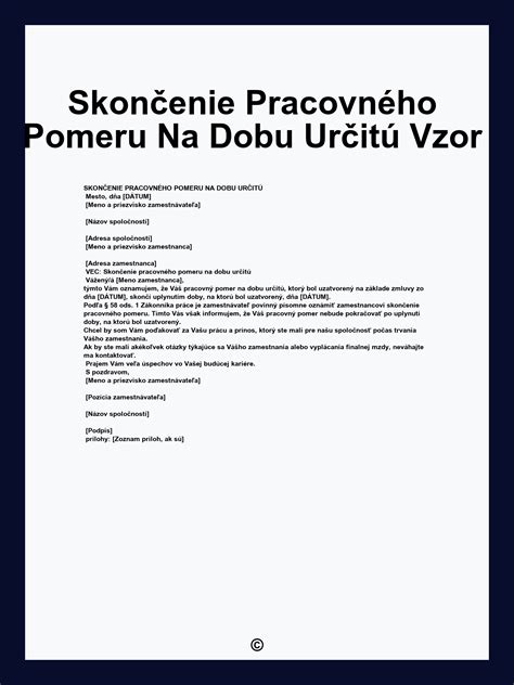 Schéma spôsobov ukončenia pracovného pomeru