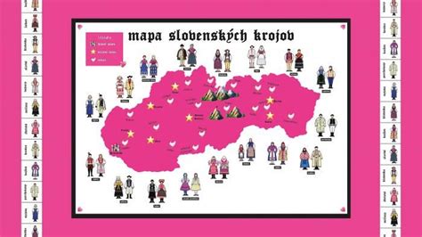 ukážka tradičných slovenských krojov