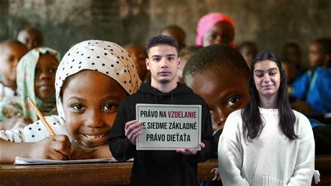 Ilustračná fotografia detí v školských laviciach, symbolizujúca právo na vzdelanie a budúcnosť.