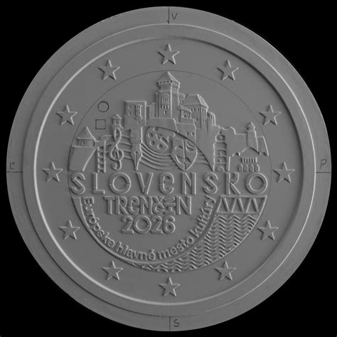 Detailná schéma lícnej a rubovej strany pamätnej 10-eurovej mince