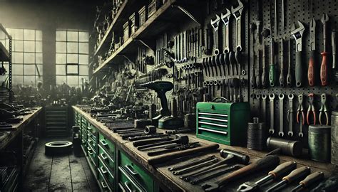 ilustrácia všetkých spomínaných nástrojov PARKSIDE