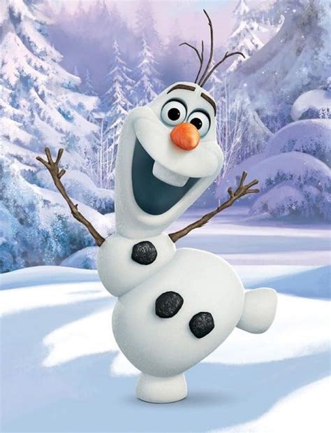 Snehuliak Olaf a sob Sven na spoločnej vianočnej výprave v zimnej krajine Arendelle