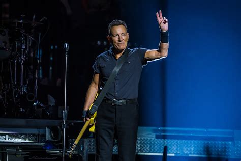 Bruce Springsteen počas politického zhromaždenia