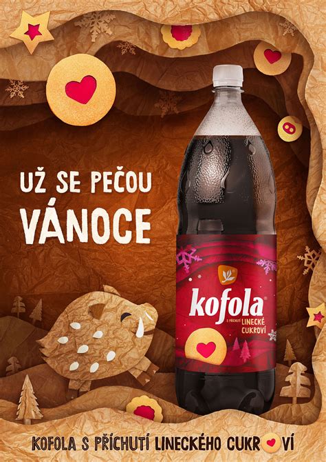 Ilustrácia pôvodnej vianočnej reklamy Kofola s dievčatkom a otcom v lese