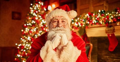 Ilustrácia Father Christmas a Santa Clausa