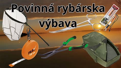 Infografika: Základná rybárska výbava a príslušenstvo