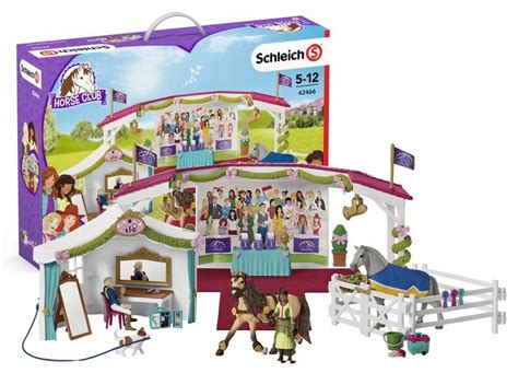 Infografika: Zoznam obsahu adventného kalendára Schleich Horse Club