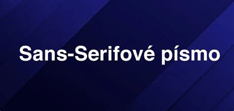 Infografika porovnávajúca serifové a sans-serifové písmo