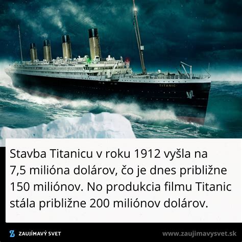 Ilustrácia zrážky Titanicu s ľadovcom