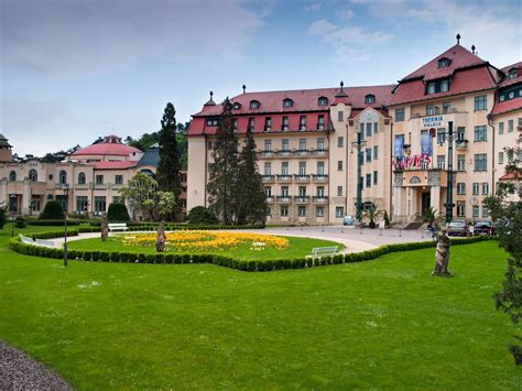 Map of Piešťany highlighting Hotel Satelit and nearby attractions like Spa Island or Thermal Pool Eva