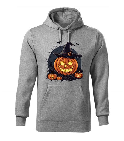 Koláž: Rôzne halloweenske potlače na tričká (skelet, tekvica, pavúk, vtipné nápisy)