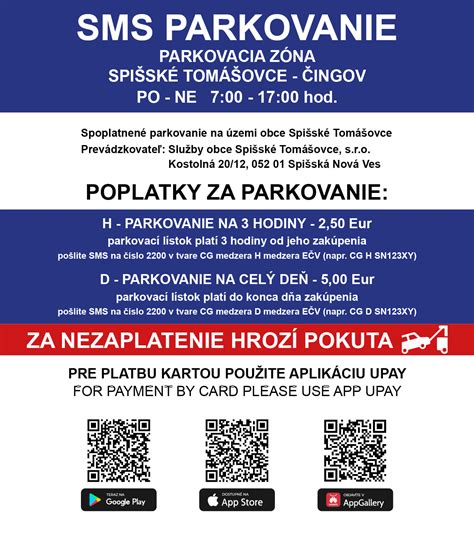 Infografika s možnosťami platby za parkovanie v Košiciach