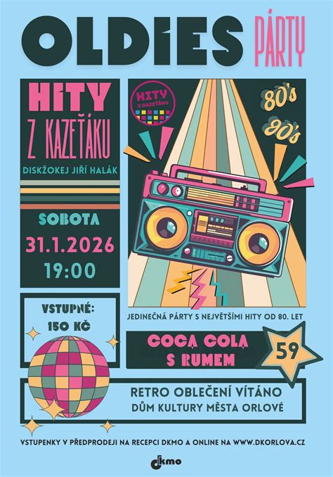 Tancujúci ľudia na retro oldies párty