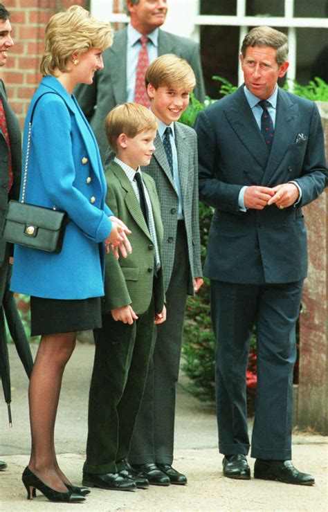 Tematické foto: Princezná Diana s malými princmi Williamom a Harrym