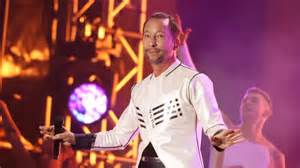 DJ BoBo počas vystúpenia