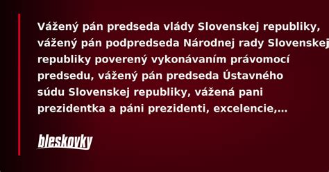 Fotografia slovenských štátnych symbolov alebo prezidenta SR pri slávnostnej príležitosti