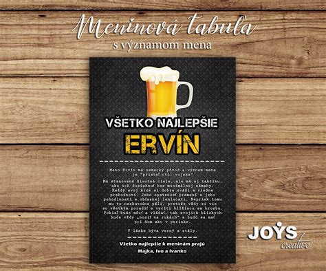 infografika s významom mena a dátumom menín