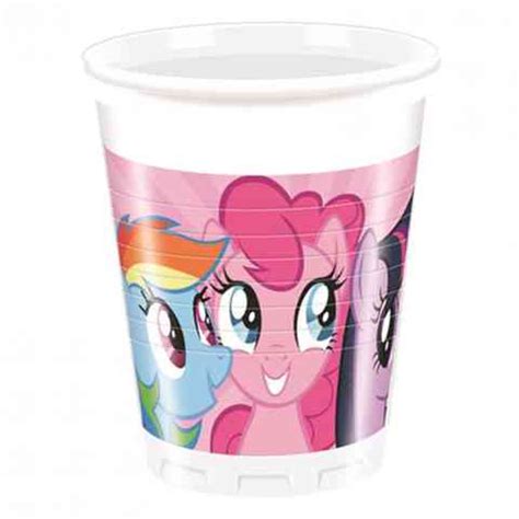 Ilustrácia súpravy pozvánok s motívom My Little Pony pre detskú oslavu