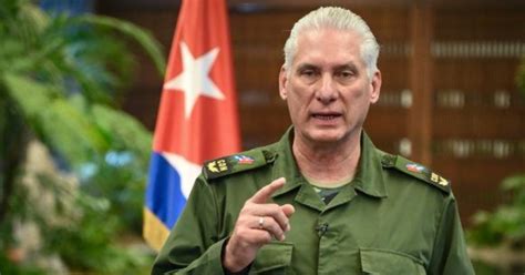 Fotografia: Prezident Miguel Díaz-Canel pri oficiálnom vyhlásení