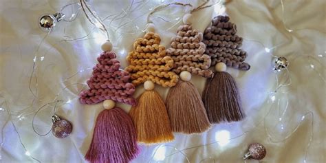 Macrame alebo háčkované ozdoby