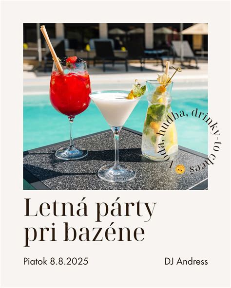 Svadobná garden párty pri bazéne hotela