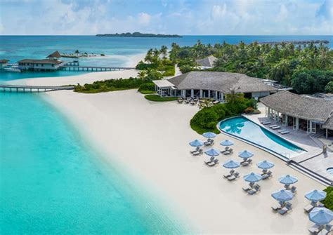 Nádherné vodné bungalovy hotela Le Meridien Maldives