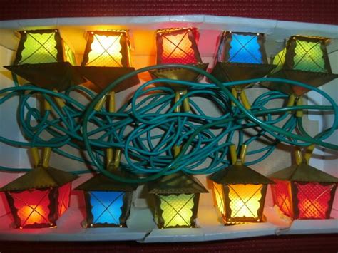 retro vianočné osvetlenie 