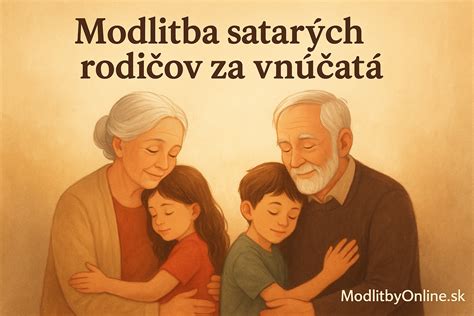 Tematické foto: Vnúčatá objímajú starých rodičov