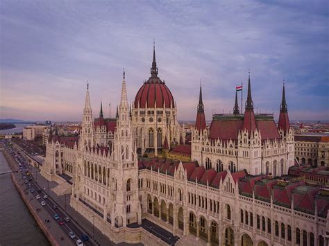 Fotografia budovy Parlamentu v Budapešti