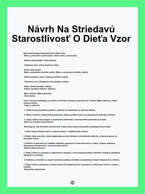 Schéma striedavej starostlivosti zvieratiek o vajíčko