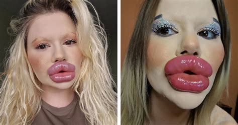 ukážka slávnostného líčenia s výraznými perami a očami