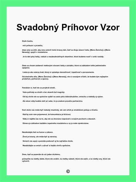 infografika: základné body pre príhovor (úvod, príbeh, vďačnosť, záver)