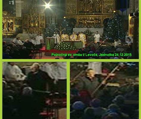 Fotografia interiéru kostola počas polnočnej omše