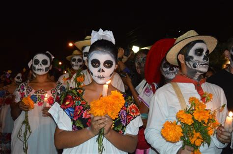 Fotografia osláv Día de Muertos v Mexiku