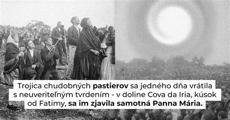 Historická fotografia davu ľudí počas zázraku slnka vo Fatime