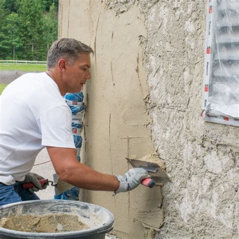 Ukážka aplikácie sanačnej omietky